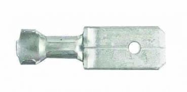 Flachstecker, 6,3 mm, 50 Stk.