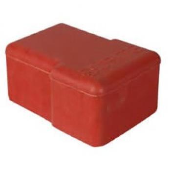 Gummiabdeckung für Batterieklemme, rot, 10 Stk.