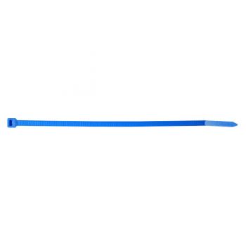 Kabelbinder, Nylon blau, 200 mm x 4,8 mm, 100 Stk.