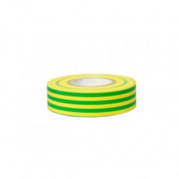 Klebeband PVC, 19 mm x 5 m, grün/gelb, 1 Stk.