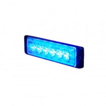 LED-Warnleuchte R65, 6 x blau A 12/24 Volt, 1 Stk.