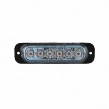 LED-Warnleuchte R65/R10, 6 x gelb A 12/24 Volt, 1 Stk.