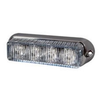 Lichtstarke LED-Warnleuchte, 4 x blau A 12/24 Volt, 1 Stk.