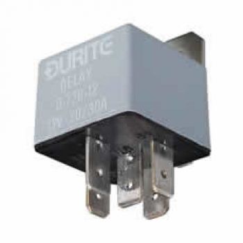 Mini-Umschaltrelais, 24 V, 10/20 A, mit Diode, 10 Stk.