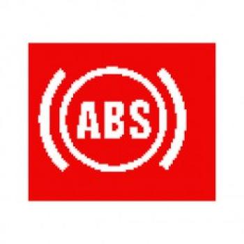 Oberteil für rote Kontrollleuchte  ABS-Warnung , 1 Stk.