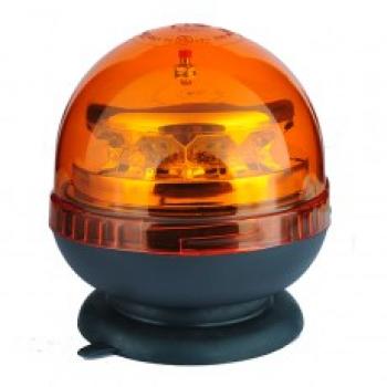 Rechargeable LED Beacon 7.4V 2000mA Amber Magnetic Base. Bx1