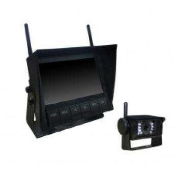 Wireless CCTV Kit 7 Quad kit + 4 Camera's w/sound 12/24 volt Bx1