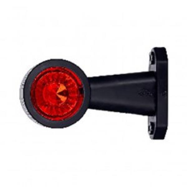 Begrenzungsleuchte, rot/weiß, LED 12/14 Volt, universal, 1 Stk.