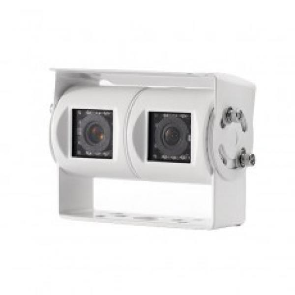 CCTV-Zwillingskamera weiß, für Spiegel, CCD, in Farbe, 1 Stk.