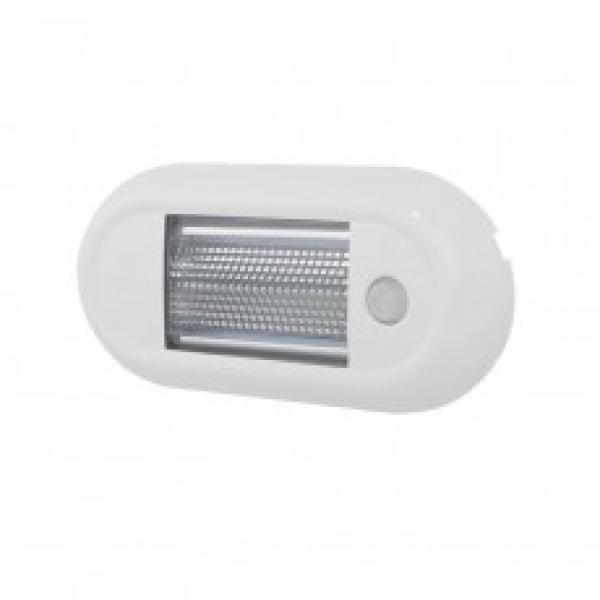 Deckenlampe, LED, weiß, PIR, IP67, 12/24 Volt, ECE R10, 1 Stk.