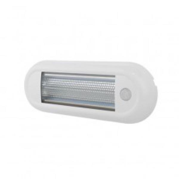 Deckenlampe, LED, weiß, PIR, IP67, 12/24 Volt, ECE R10, 1 Stk.