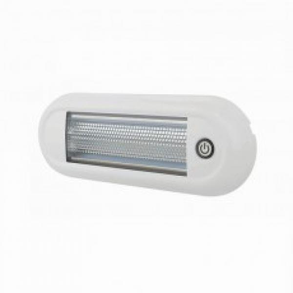 Deckenlampe, weiße Touch-LED, IP67, 12/24 Volt, ECE R10, 1 Stk.