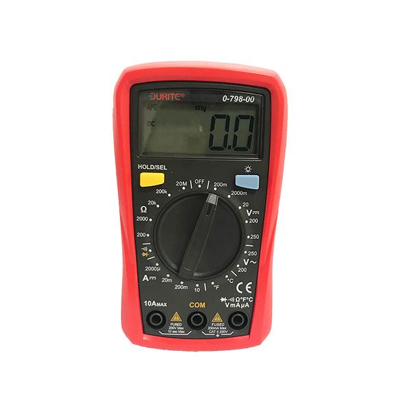 Digitales Handmultimeter, Temperaturmessung, 1 Stk.