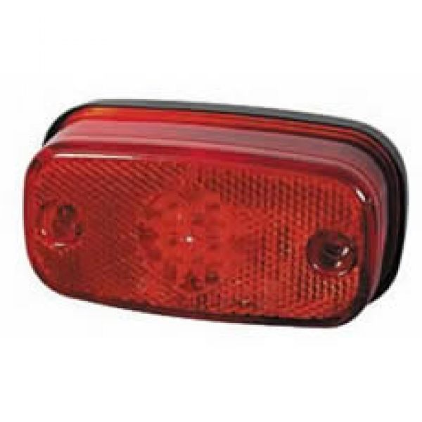 Heckmarkierungsleuchte, rot, LED 24 Volt, 1 Stk.