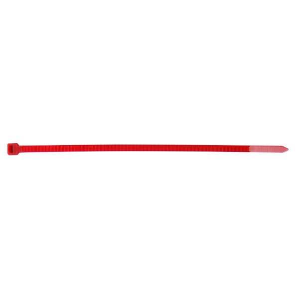 Kabelbinder, Nylon rot, 200 mm x 4,8 mm, 100 Stk.