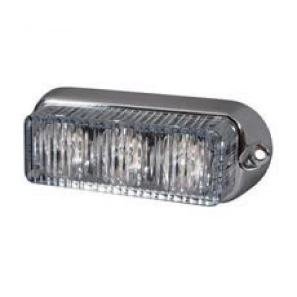 Lichtstarke LED-Warnleuchte, 3 x rot A 12/24 Volt, 1 Stk.