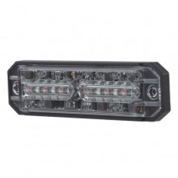 R65/R10LED Warning Light 6 Amber 12/24volt Bx1