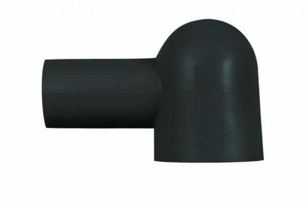 Schutzkappe isolierend, PVC schwarz, groß, 10 Stk.