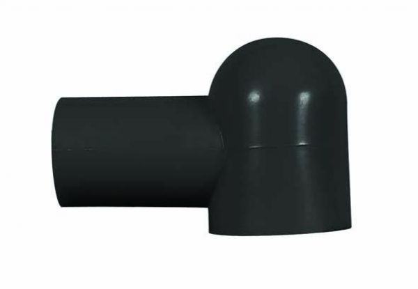 Schutzkappe isolierend, PVC schwarz, groß, 10 Stk.